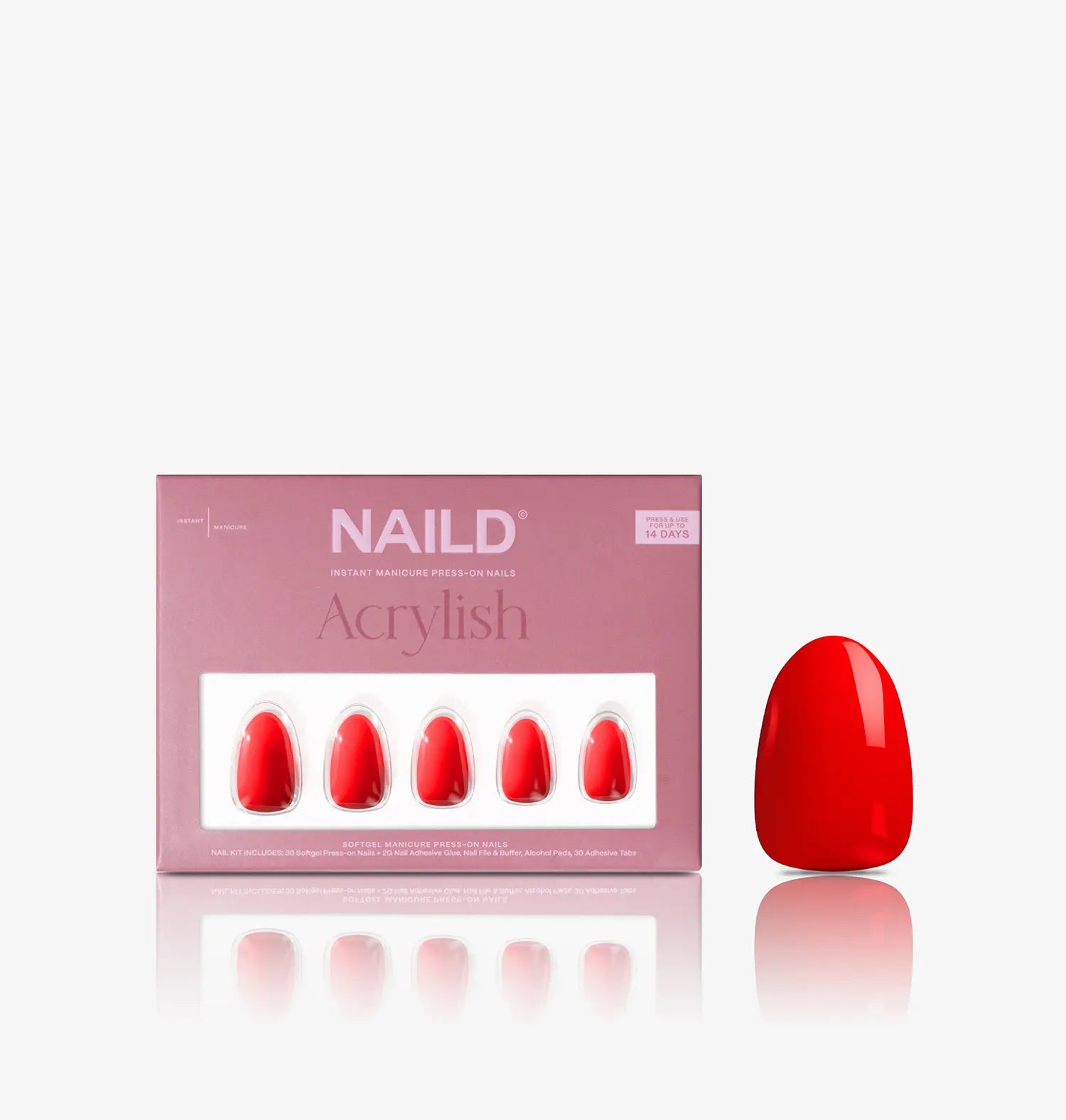 Sunset short xs rounded Softgel Press on Nails (inkl. Klebesticker & Nagelkleber)