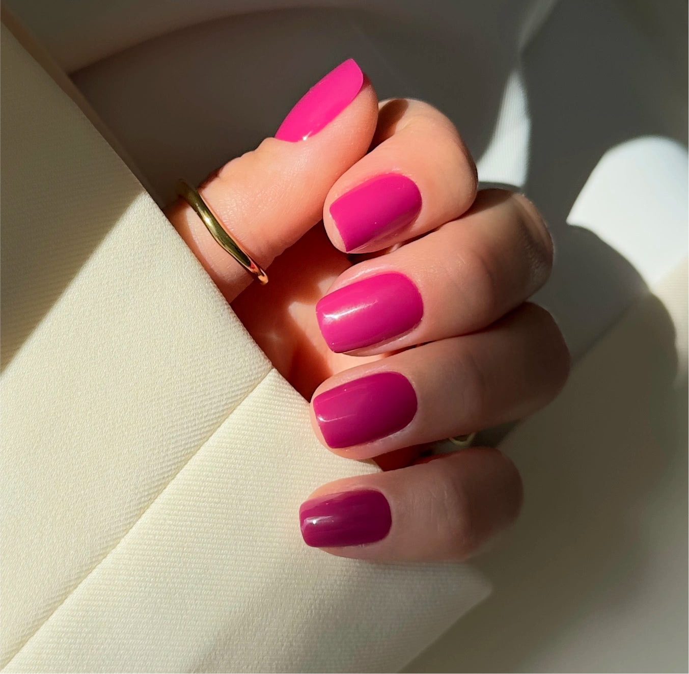 Berry crush short s square Softgel Press On Nails (inkl. Klebesticker & Nagelkleber)