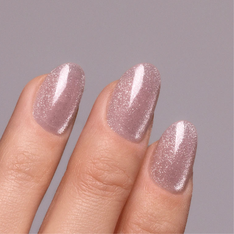 Star round Softgel Press On Nails (inkl. Klebesticker & Nagelkleber)