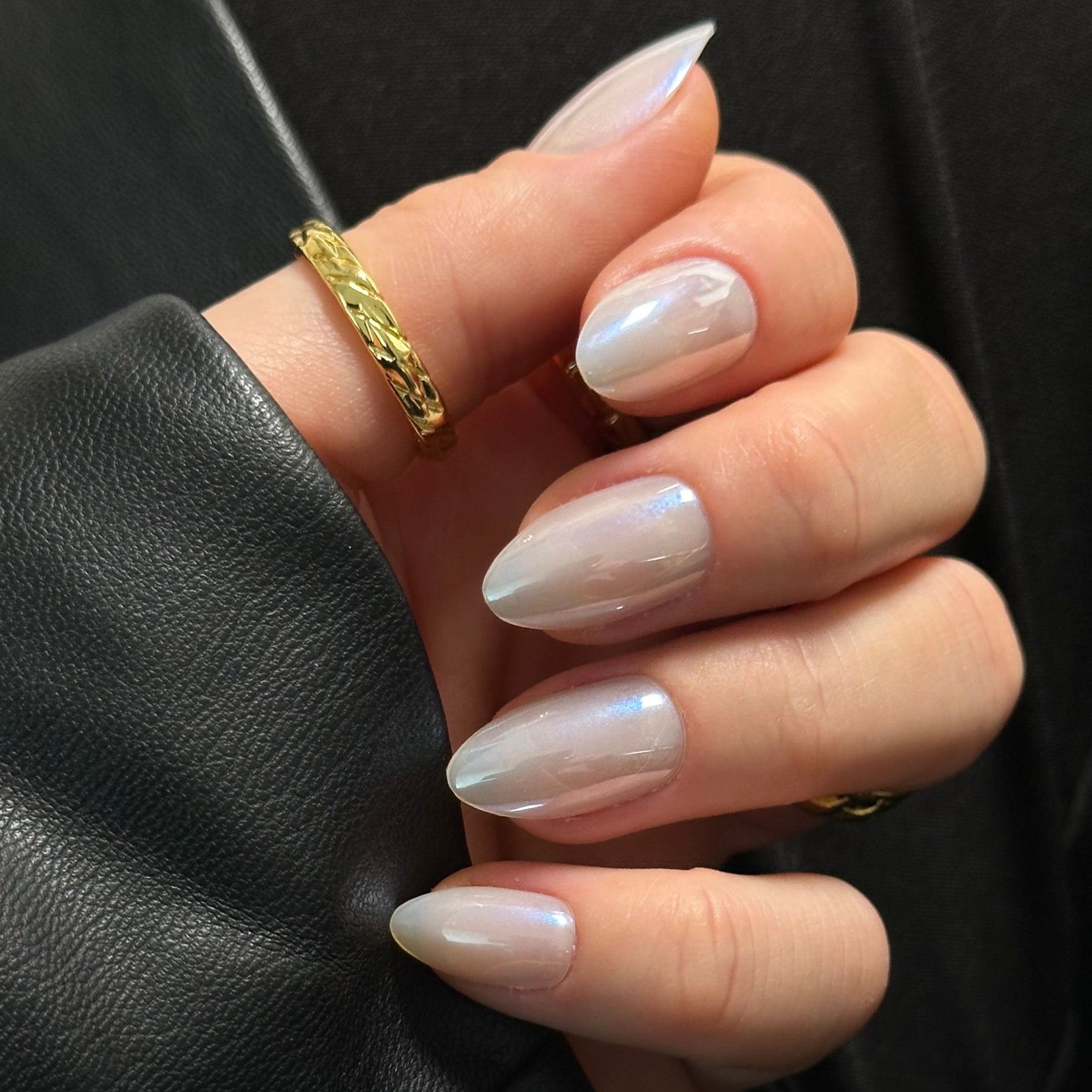 Haley mandorla Softgel unghie pressate (incl. adesivi e colla per unghie)