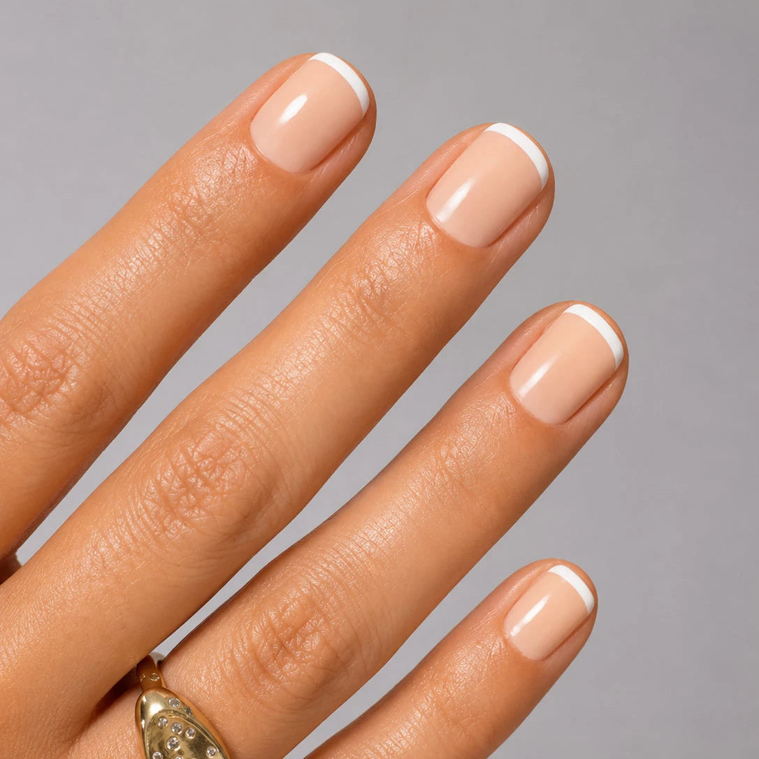French xxc extra short press on nails no chip