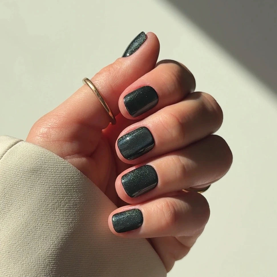 Mystic Short XXS Square Softgel Press On Nails (inkl. Klebesticker & Nagelkleber)