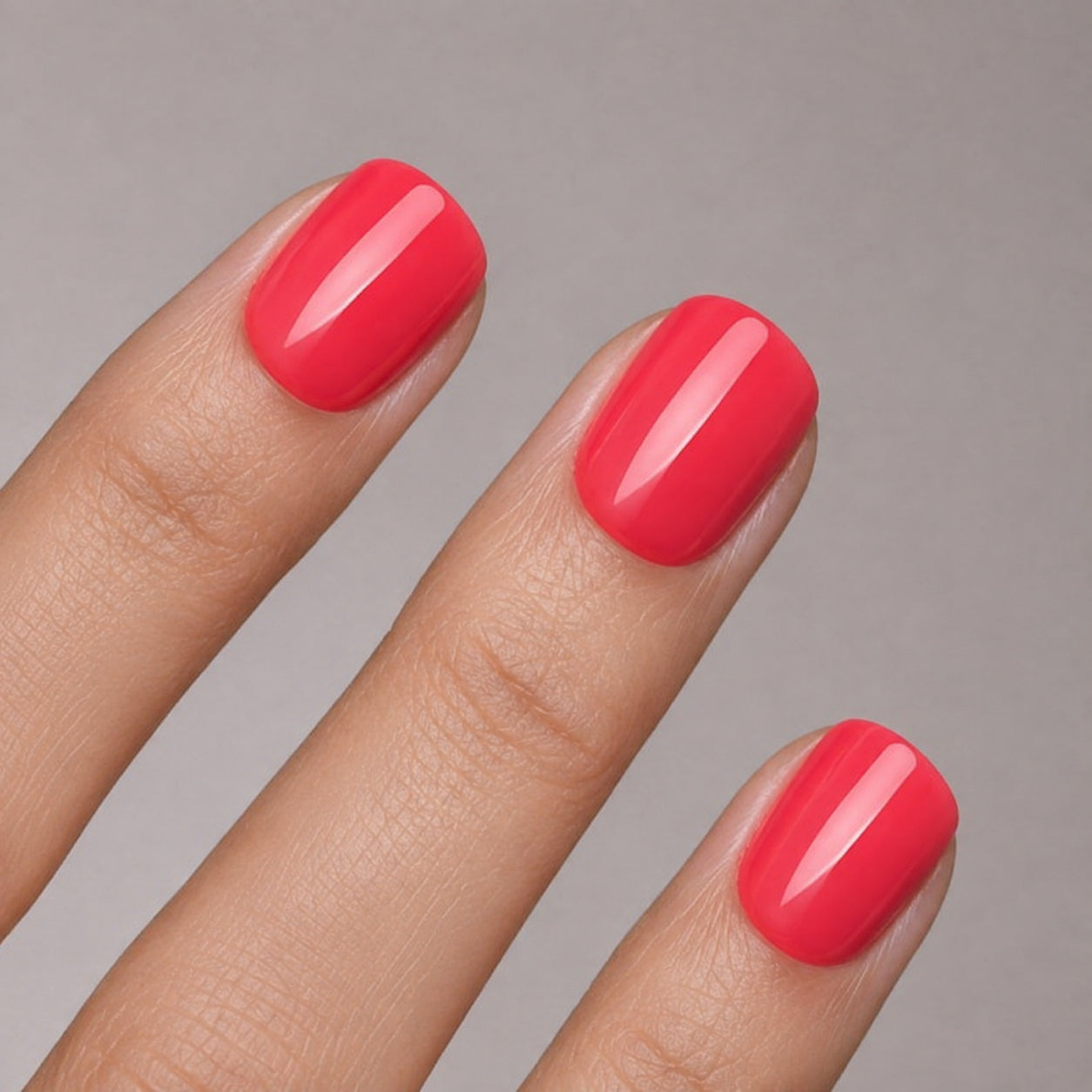 Lady short press on nails lo