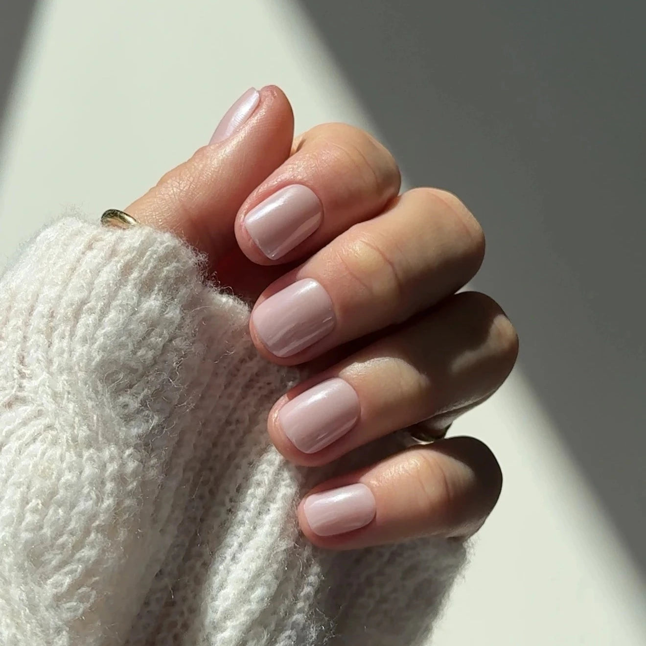 Pearly Short XXS Square Softgel Press On Nails (inkl. Klebesticker & Nagelkleber)