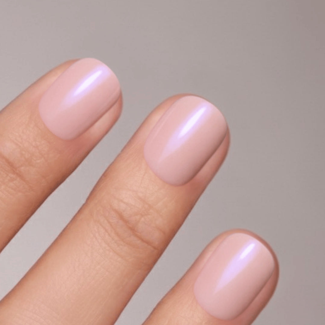 Pearly Short XXS Square Softgel Press On Nails (inkl. Klebesticker & Nagelkleber)