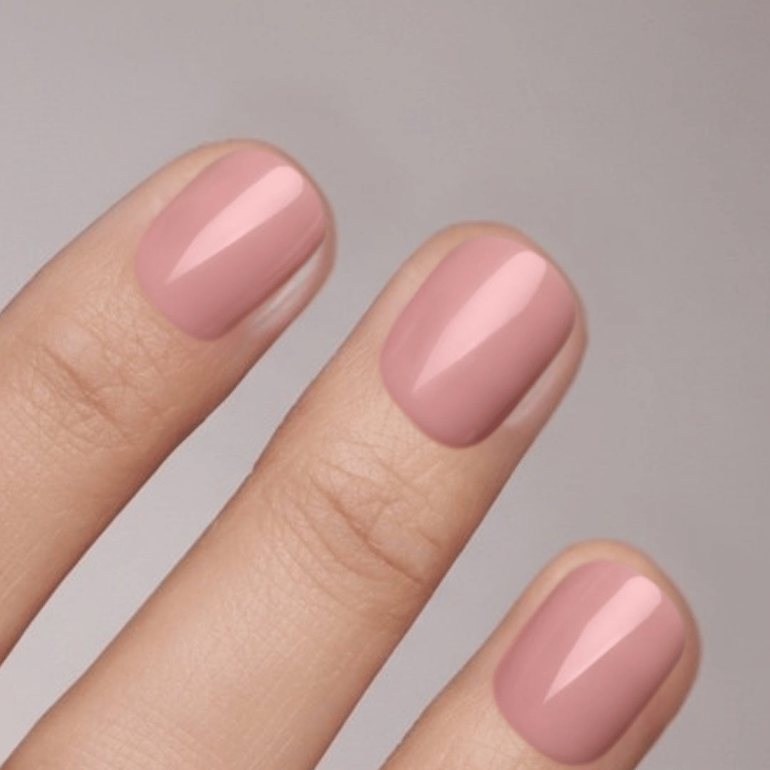 Vintage short XXS Square Softgel Press On Nails (inkl. Klebesticker & Nagelkleber)