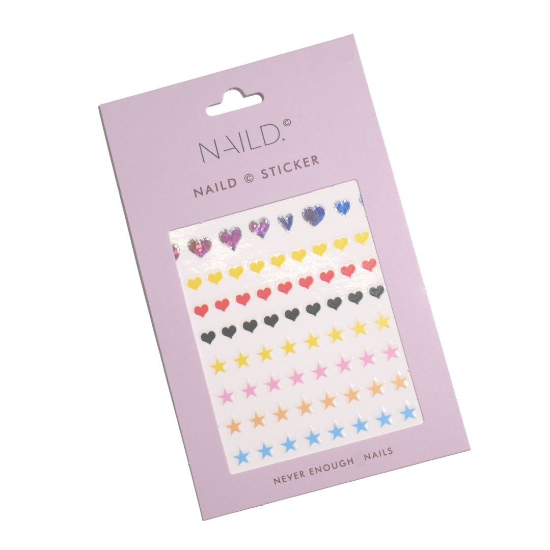 NAILD Sticker Hearts & Stars Edition