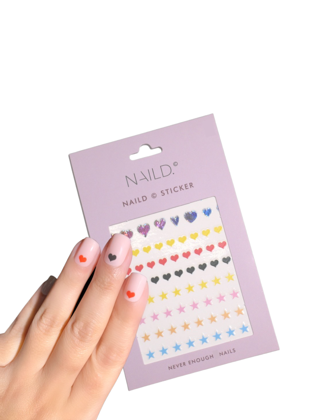 NAILD Sticker Hearts & Stars Edition