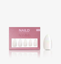 Hailey almond Softgel Press on Nails (inkl. Klebesticker & Nagelkleber)
