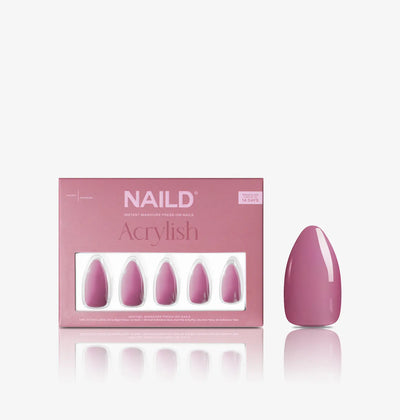 Rosewood almond Softgel Press On Nails (inkl. Klebesticker & Nagelkleber)