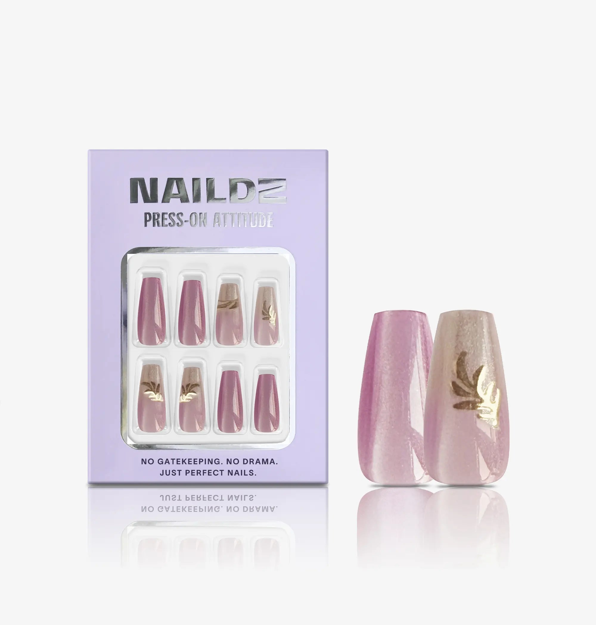 Shift 3D NAILDZ Softgel Press On Nails (inkl. Klebesticker & Nagelkleber)
