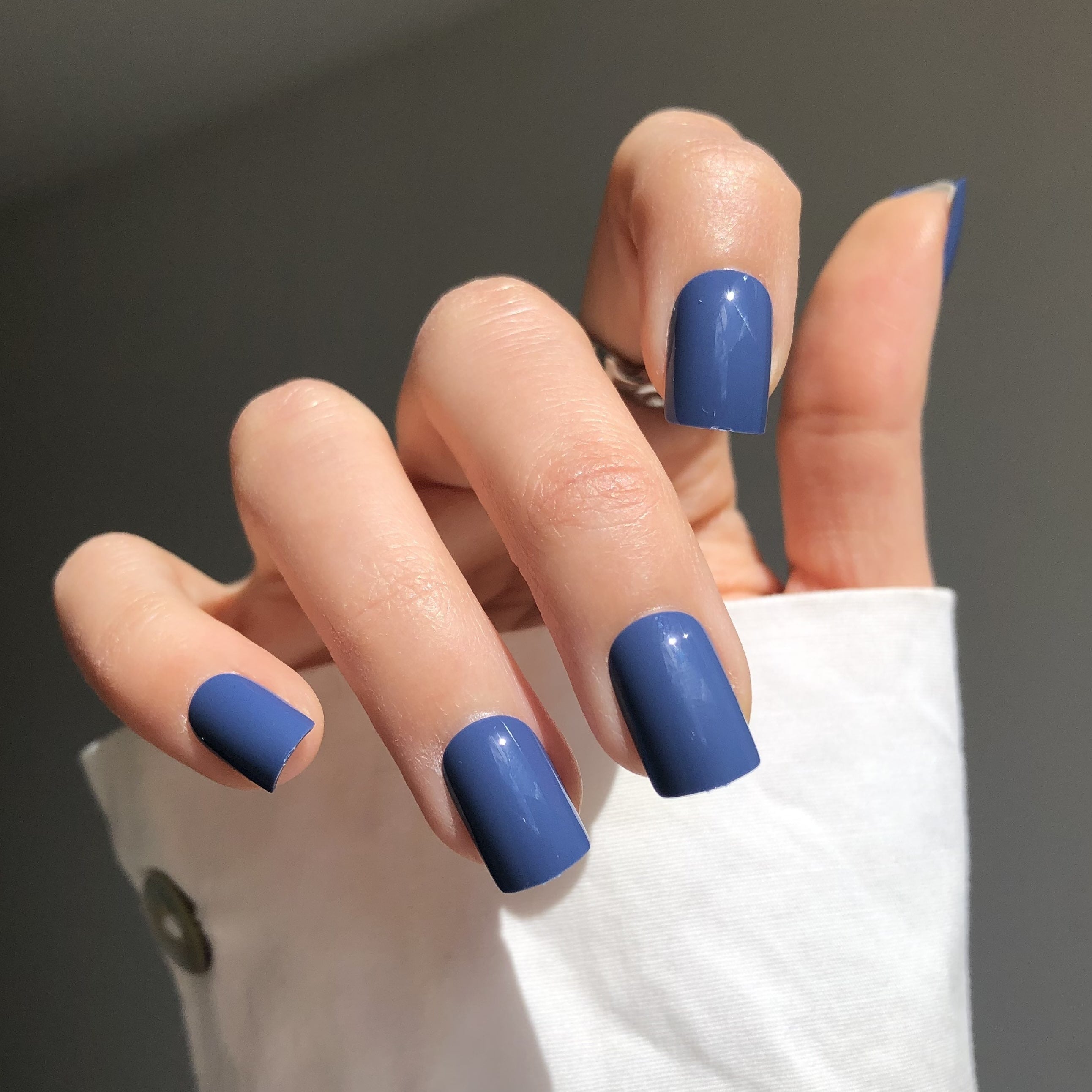 Unghie Press On Corte Amalfi Blue (incl. colla per unghie)