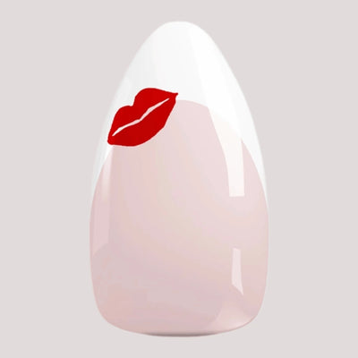 Kiss me softly I Handmade Softgel Press on Nails I Almond L