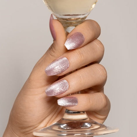 PARIS SPARKLE coffin Press on Nails