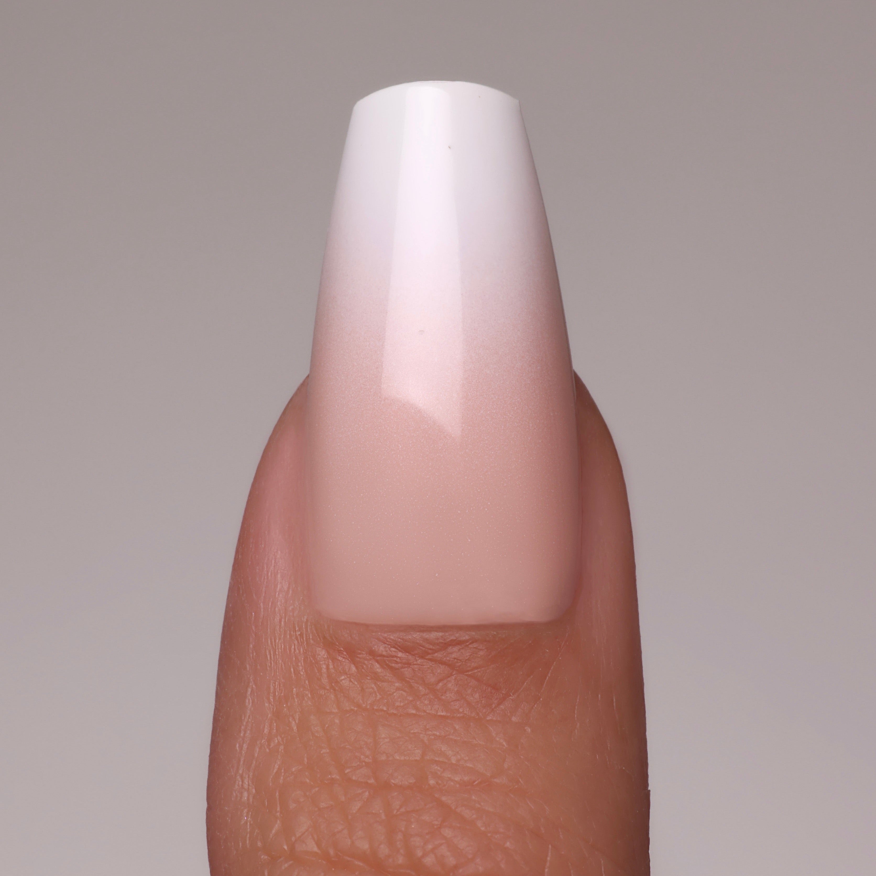 Naked Ombré extra-long Press on Nails (inkl. Nagelkleber)
