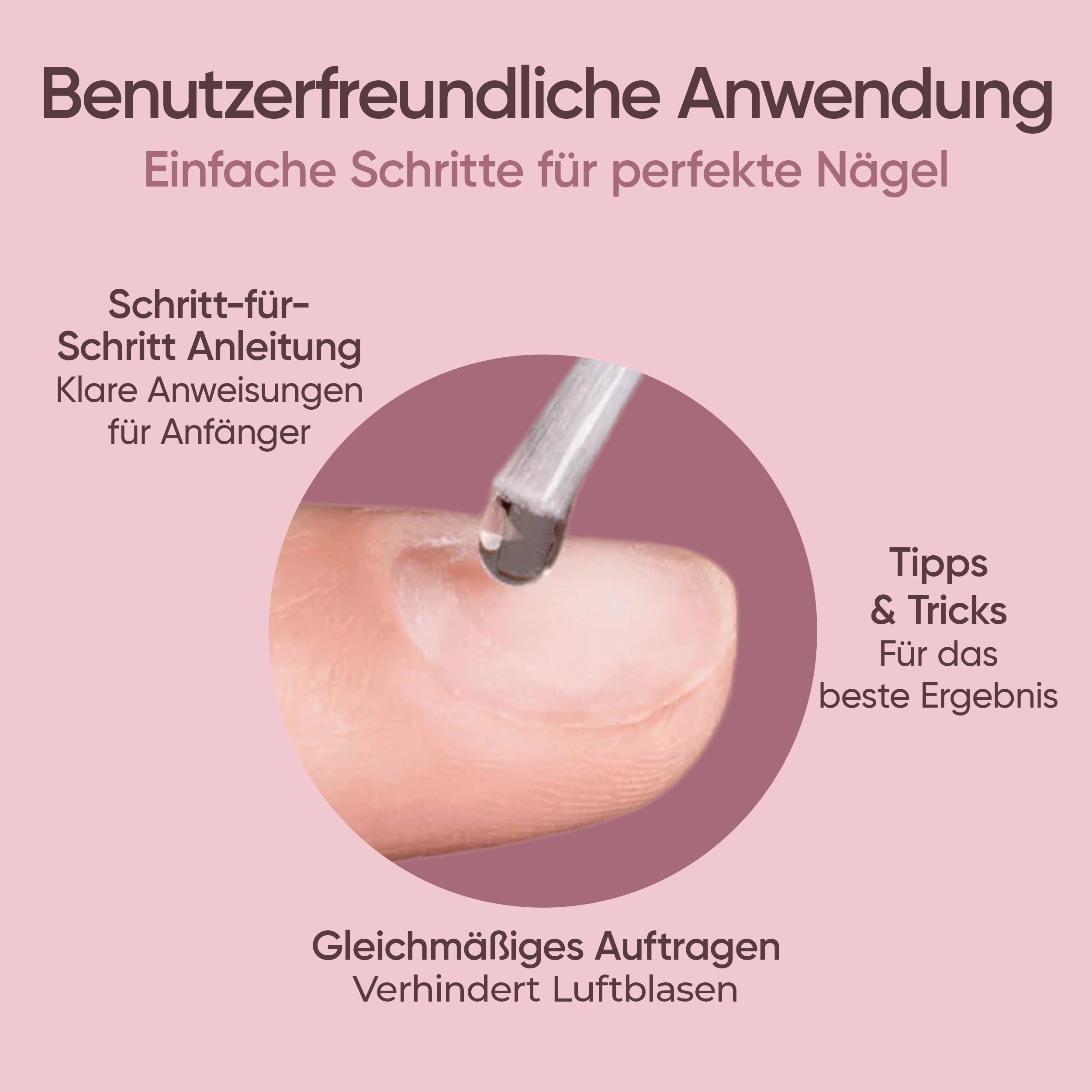 Extra starker halt 3g Nagelkleber für Kunstnägel mit Pinselapplikator