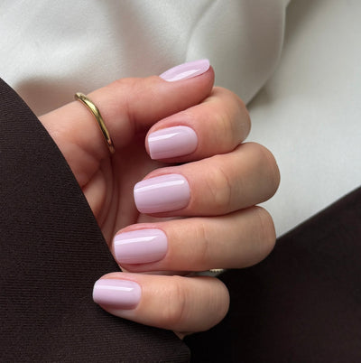 Blush short s square Softgel Press on Nails (inkl. Klebesticker & Nagelkleber)