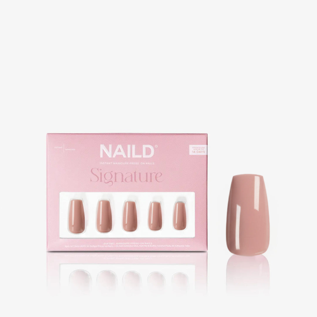 Lyra coffin Softgel Press on Nails (inkl. Klebesticker & Nagelkleber)