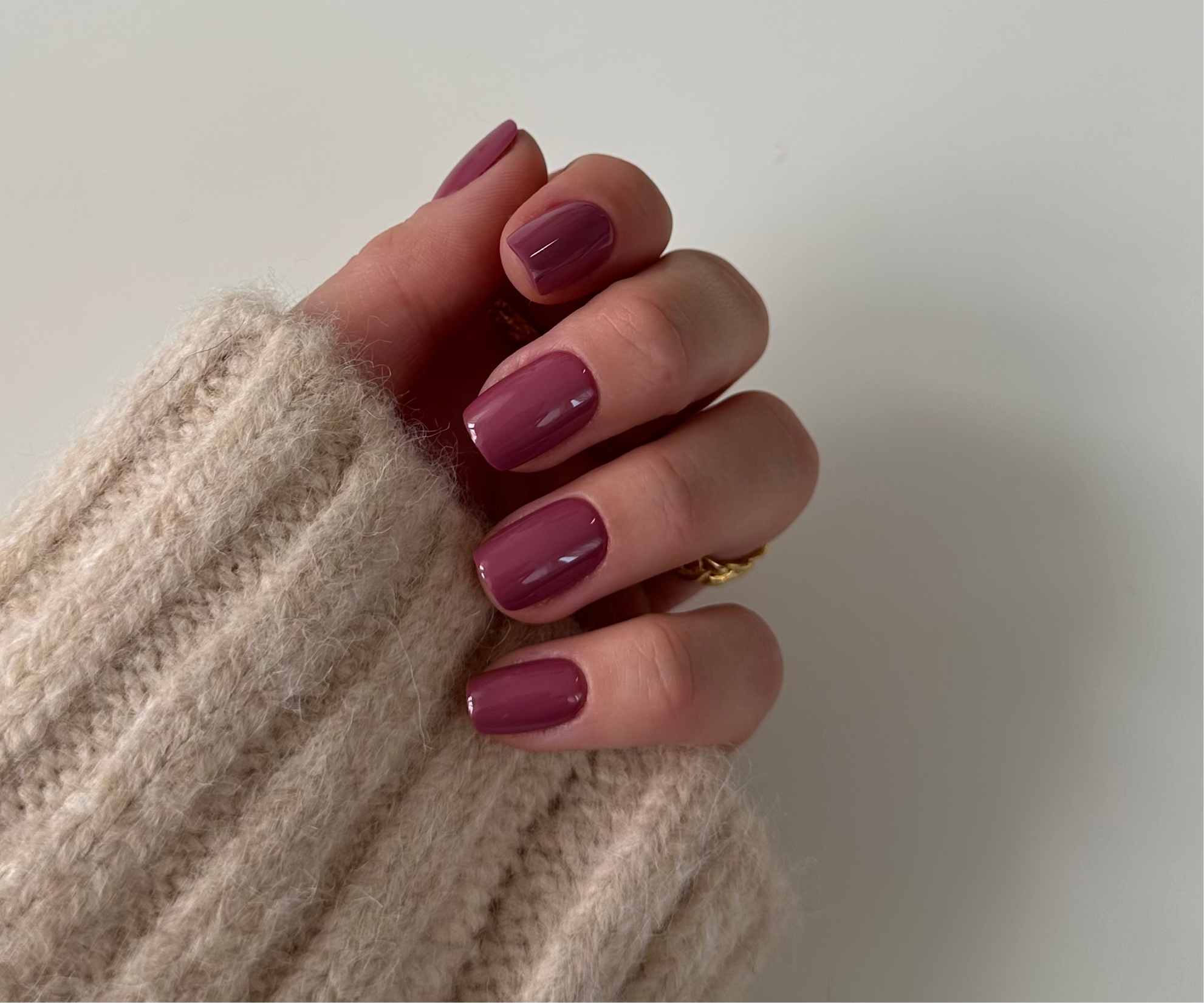 Wild berry short s square Softgel Press on Nails (inkl. Klebesticker & Nagelkleber)