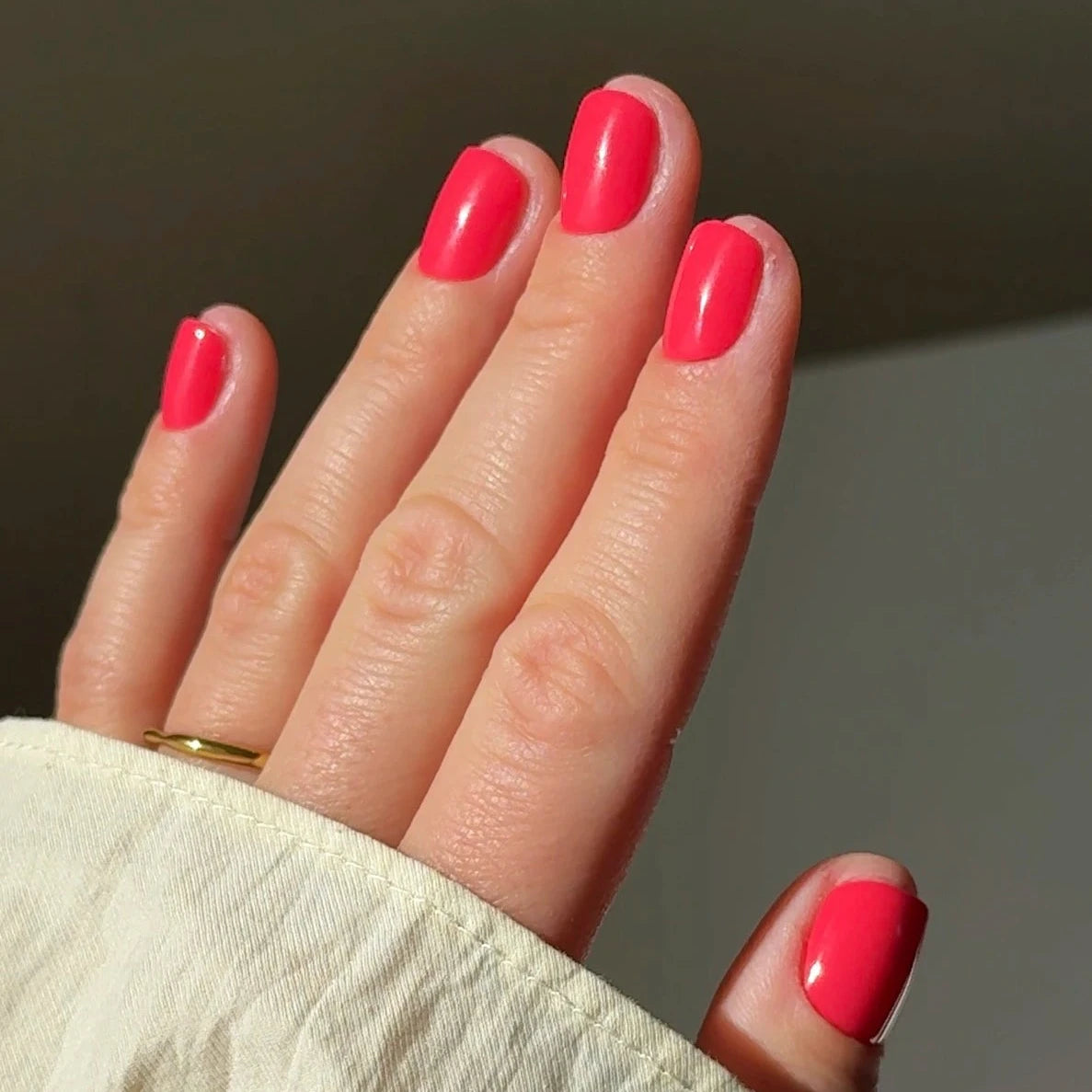 Flamingo Short XXS Square Softgel Press on Nails (32 Nägel inkl. Klebesticker & Nagelkleber)