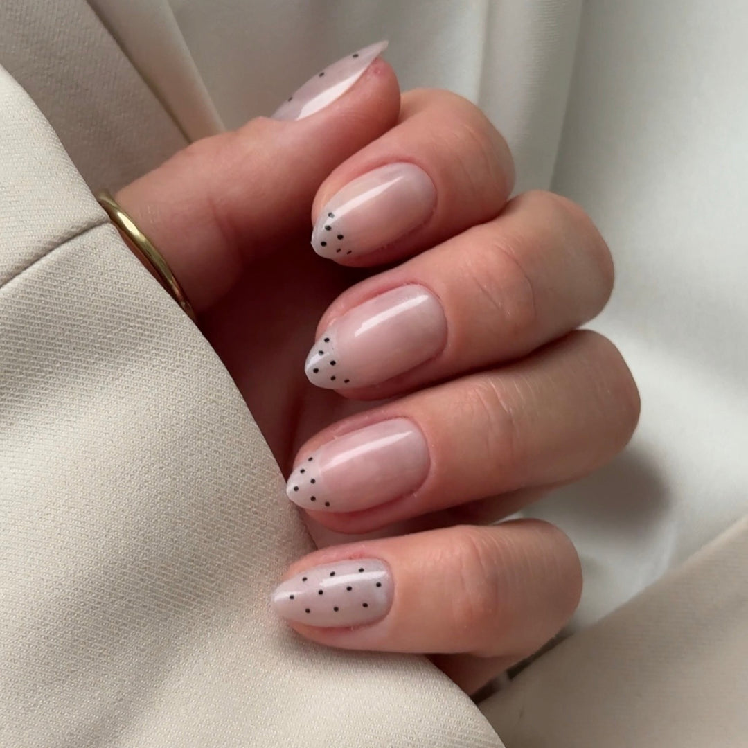 French Pointed NAILDZ Softgel Press On Nails (inkl. Klebesticker & Nagelkleber)