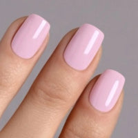 Blush short s square Softgel Press on Nails (inkl. Klebesticker & Nagelkleber)