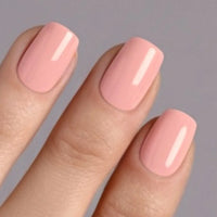Rose glow short s square Softgel Press On Nails (inkl. Klebesticker & Nagelkleber)