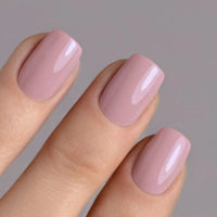 Vintage short s square Softgel Press On Nails (inkl. Klebesticker & Nagelkleber)