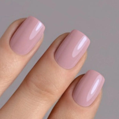 Vintage short s square Softgel Press On Nails (inkl. Klebesticker & Nagelkleber)