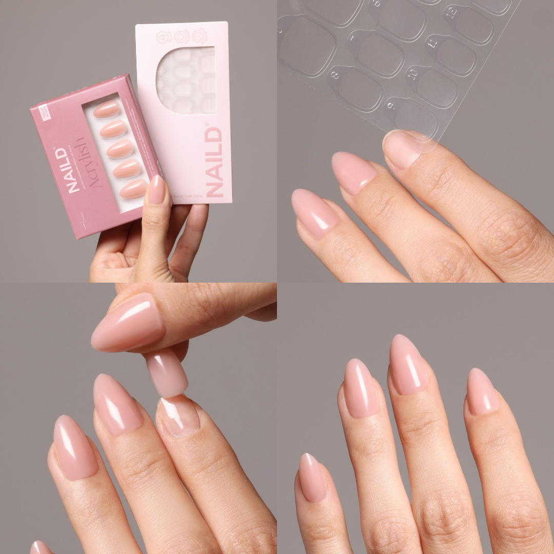Everyday Short S Square Softgel Press On Nails (inkl. Klebesticker & Nagelkleber)