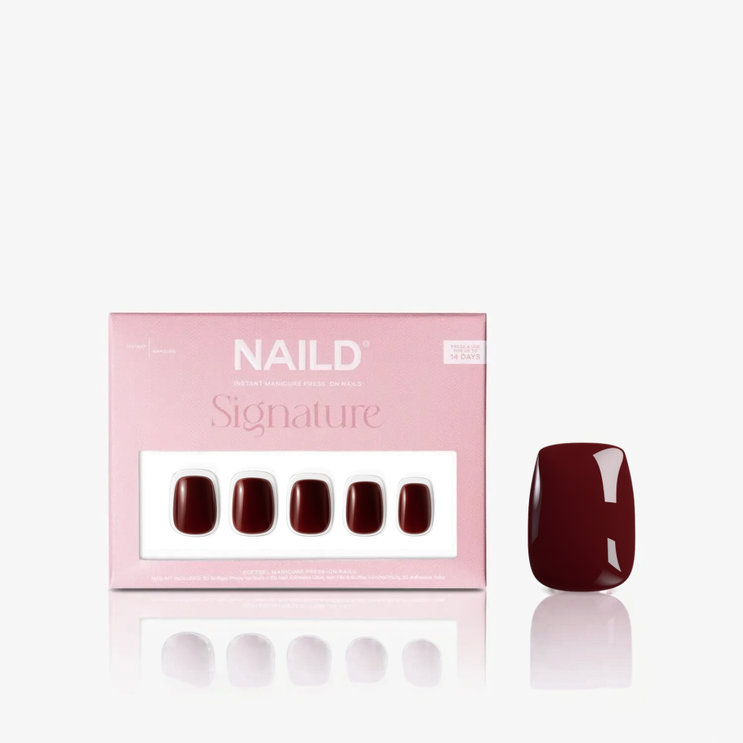 Echo short s square Softgel Press On Nails (inkl. Klebesticker & Nagelkleber)