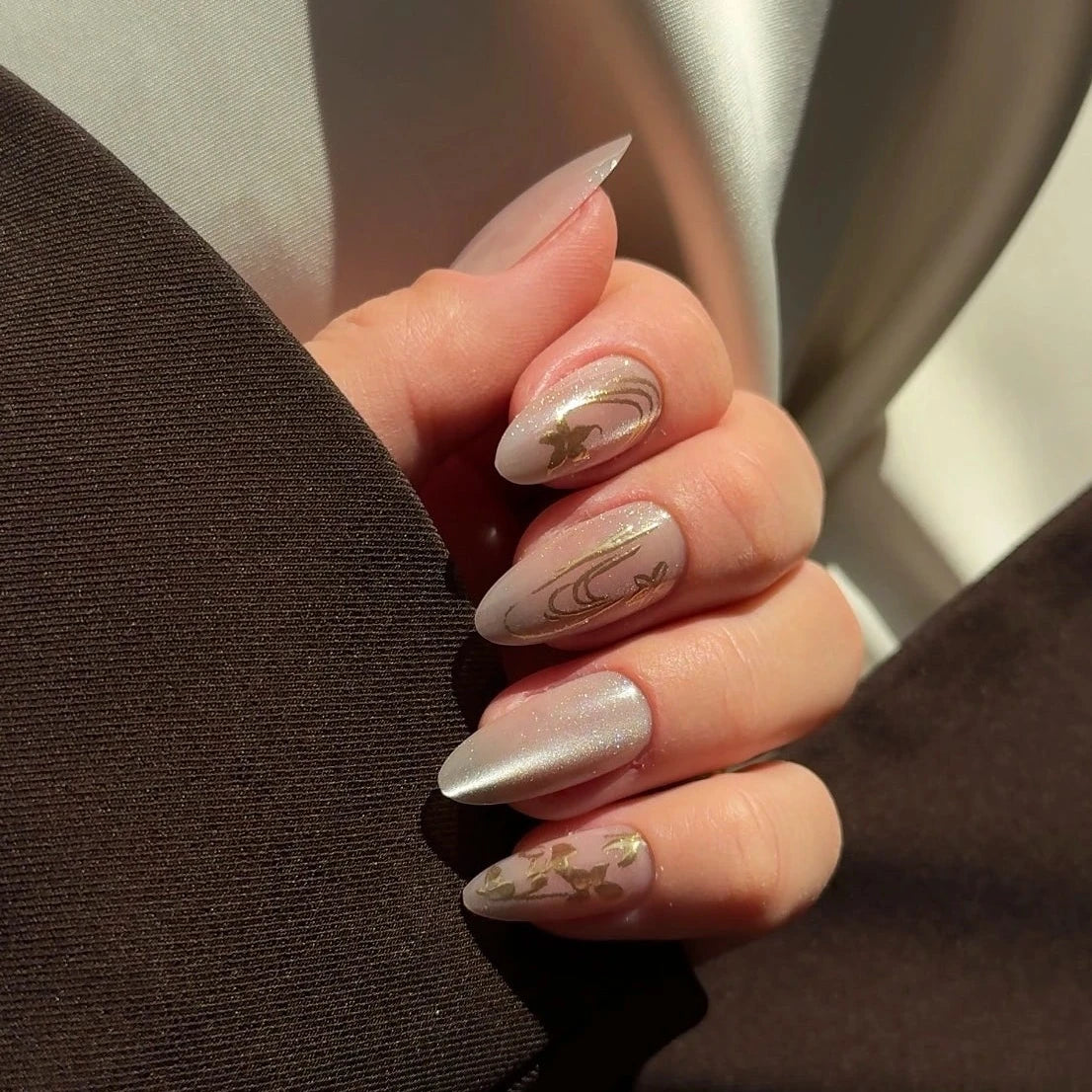 Frame 3D NAILDZ Softgel Press On Nails (inkl. Klebesticker & Nagelkleber)