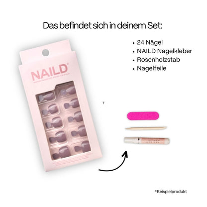 FRENCH TOE NAILD Artificial nails