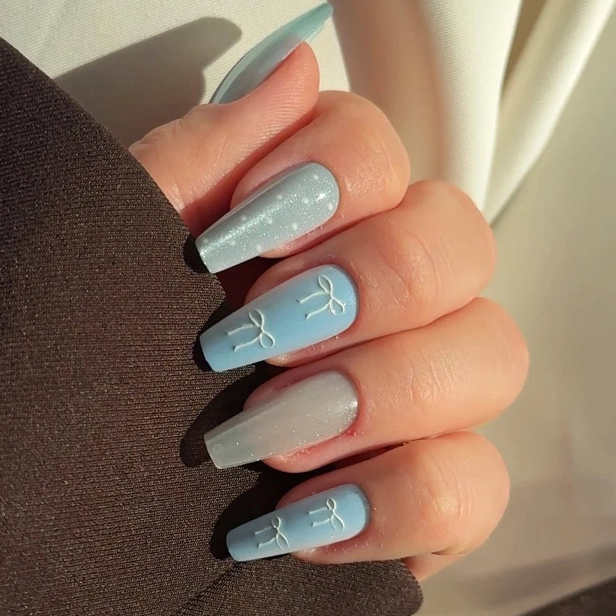 Loop 3D NAILDZ Softgel Press On Nails (inkl. Klebesticker & Nagelkleber)