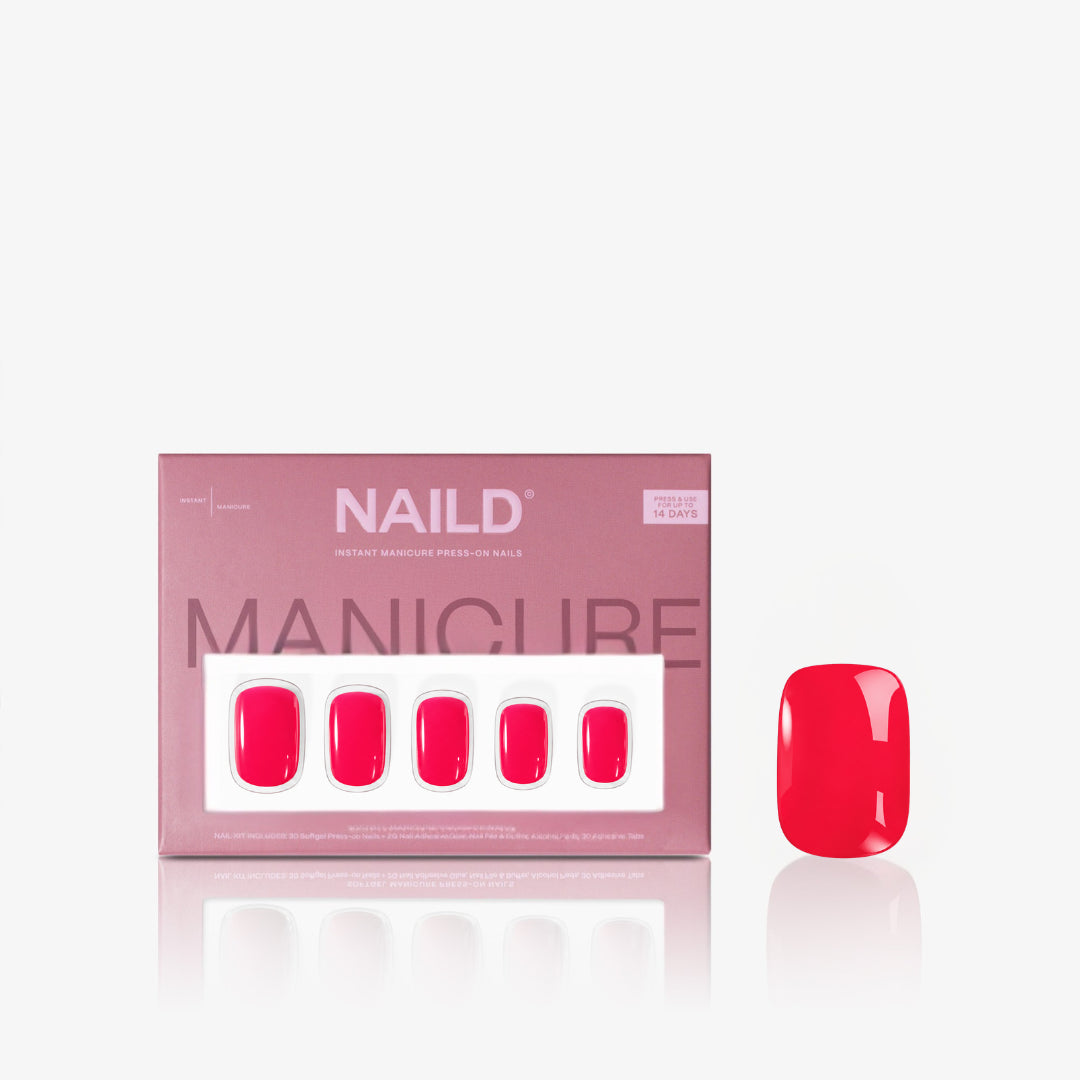 Lady short press on nails lo