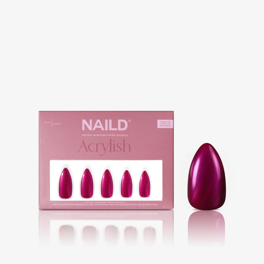 Sable Almond Softgel Press On Nails (inkl. Klebesticker & Nagelkleber)