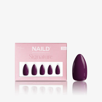 Astra Almond Softgel Press On Nails (inkl. Klebesticker & Nagelkleber)