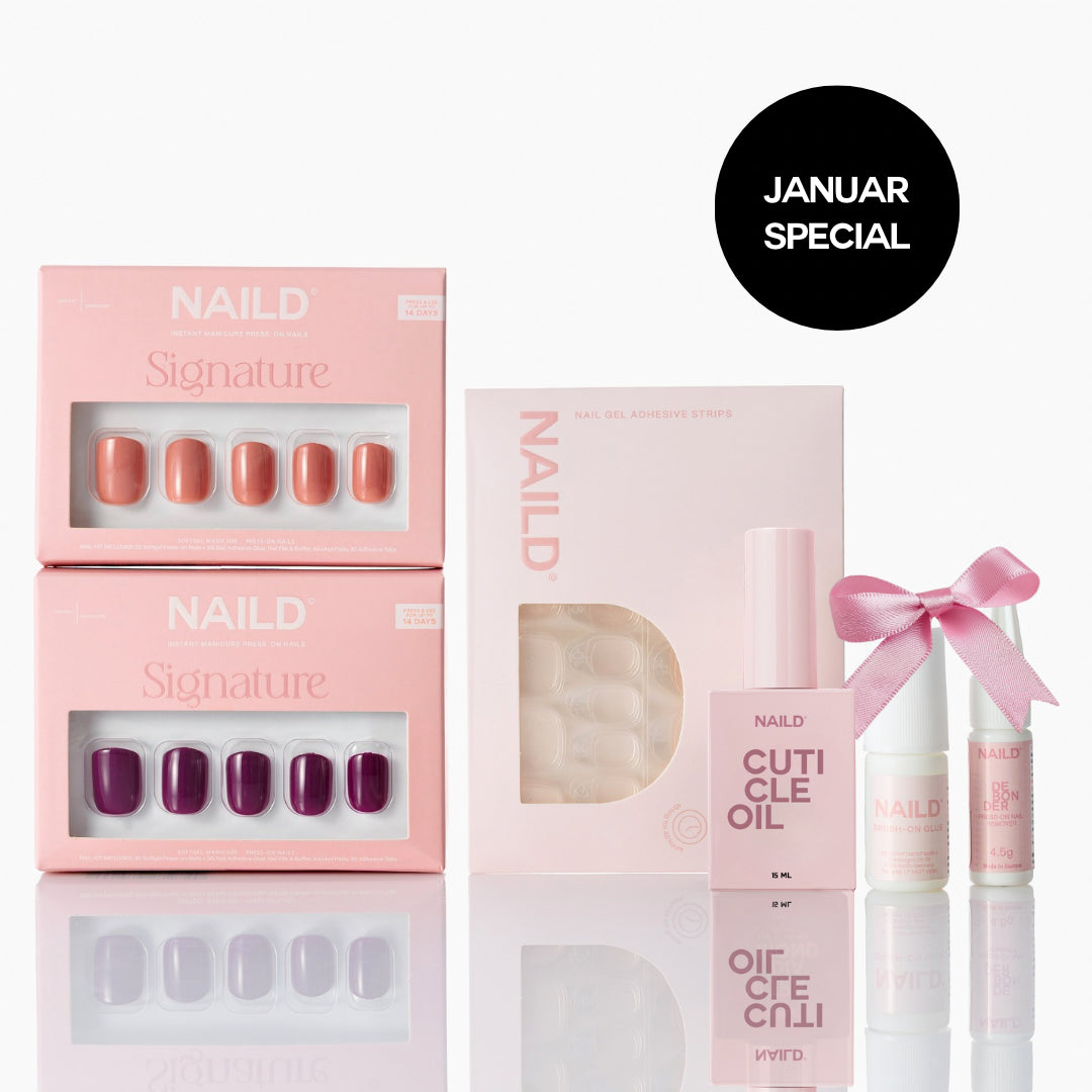 Januar special Press on Starter Bundle (Wähle selbst)