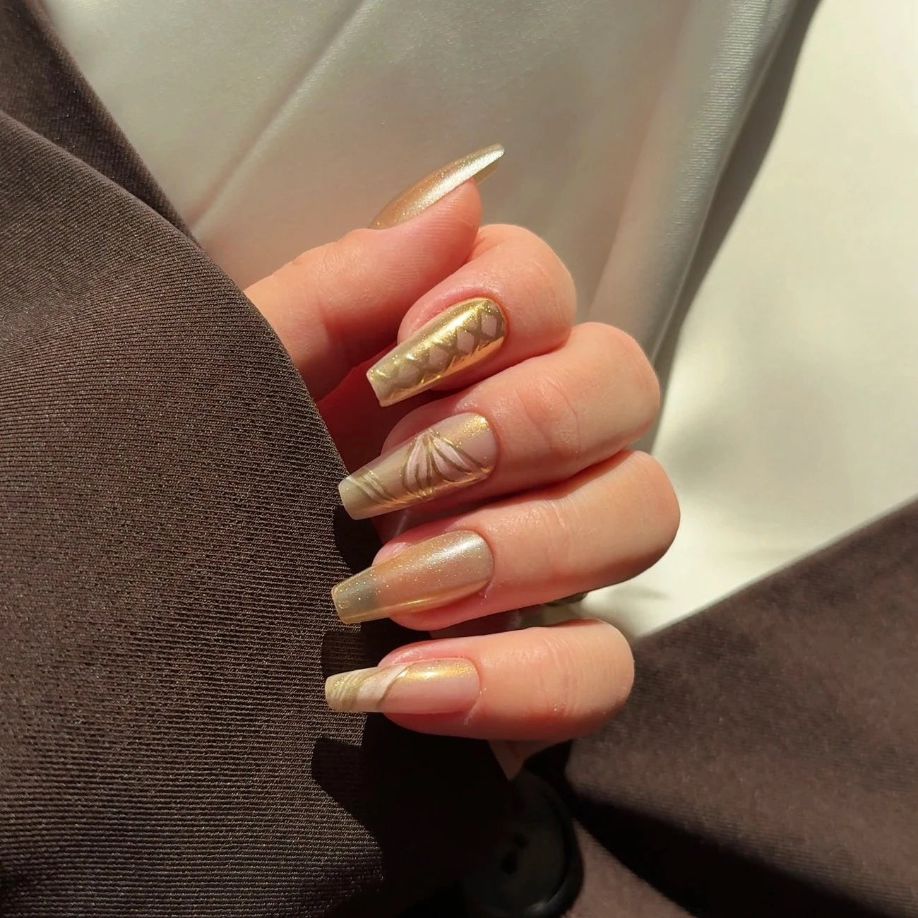 Pulse 3D NAILDZ Softgel Press On Nails (inkl. Klebesticker & Nagelkleber)