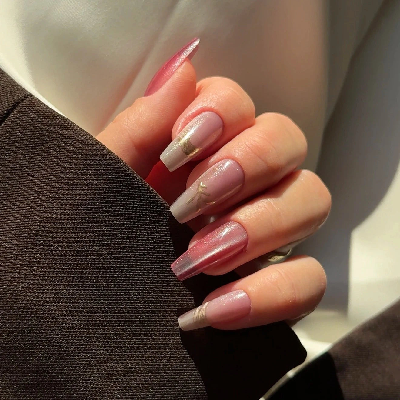 Shift 3D NAILDZ Softgel Press On Nails (inkl. Klebesticker & Nagelkleber)