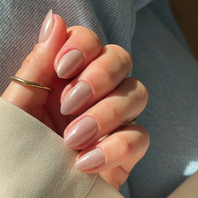Star Almond Softgel Press On Nails (inkl. Klebesticker & Nagelkleber)
