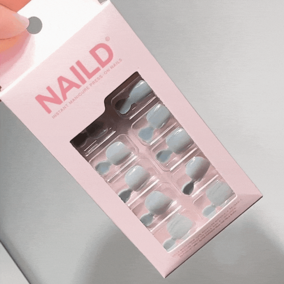 Greyish TOE Press-On Nails