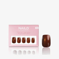Orion short s square Softgel Press on Nails (inkl. Klebesticker & Nagelkleber)