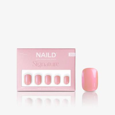 Glazed Rose xs square  Softgel Press on Nails (inkl. Klebesticker & Nagelkleber)