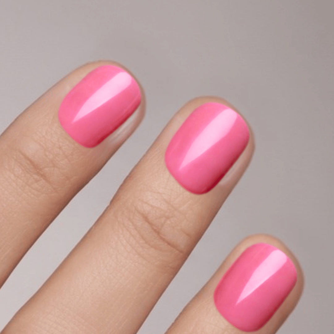 Belle Pink Short XXS Square Softgel Press on Nails (inkl. Klebesticker & Nagelkleber)