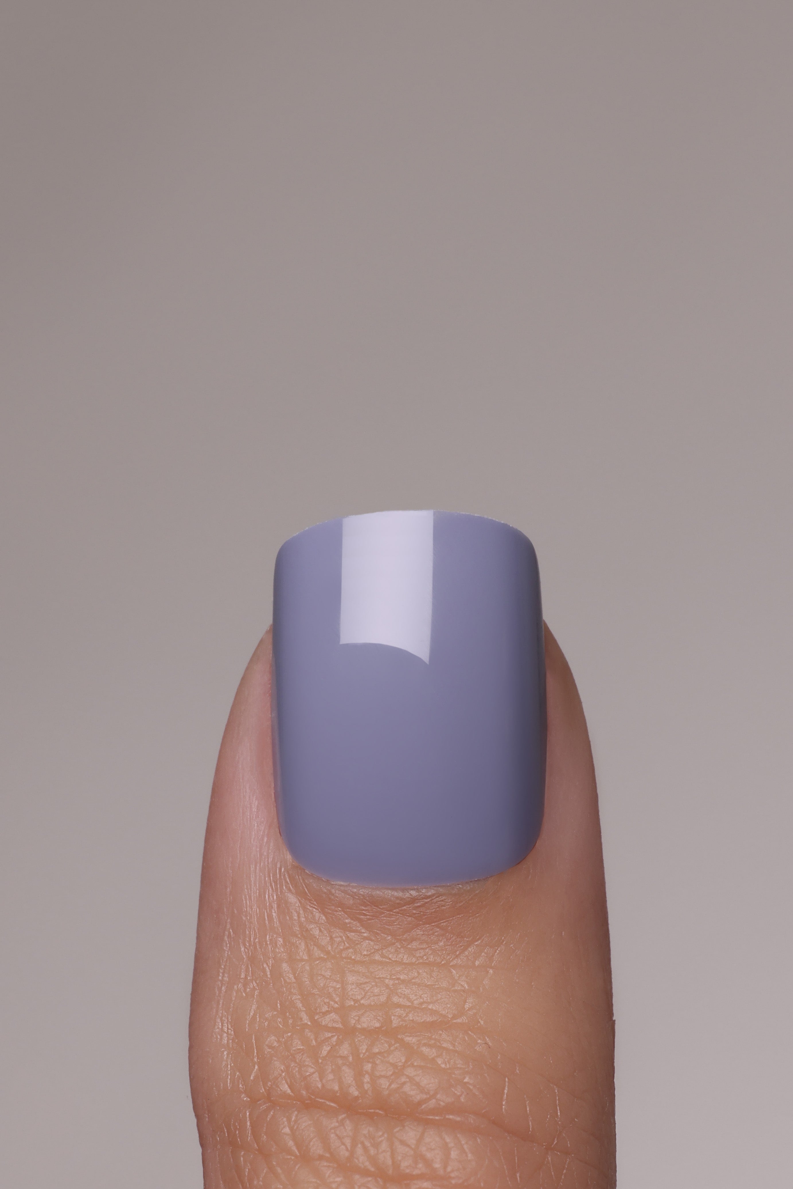CAPRI BLUE short Press on Nails