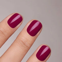 Cassis Short XXS Square Softgel Press on Nails (inkl. Klebesticker & Nagelkleber)