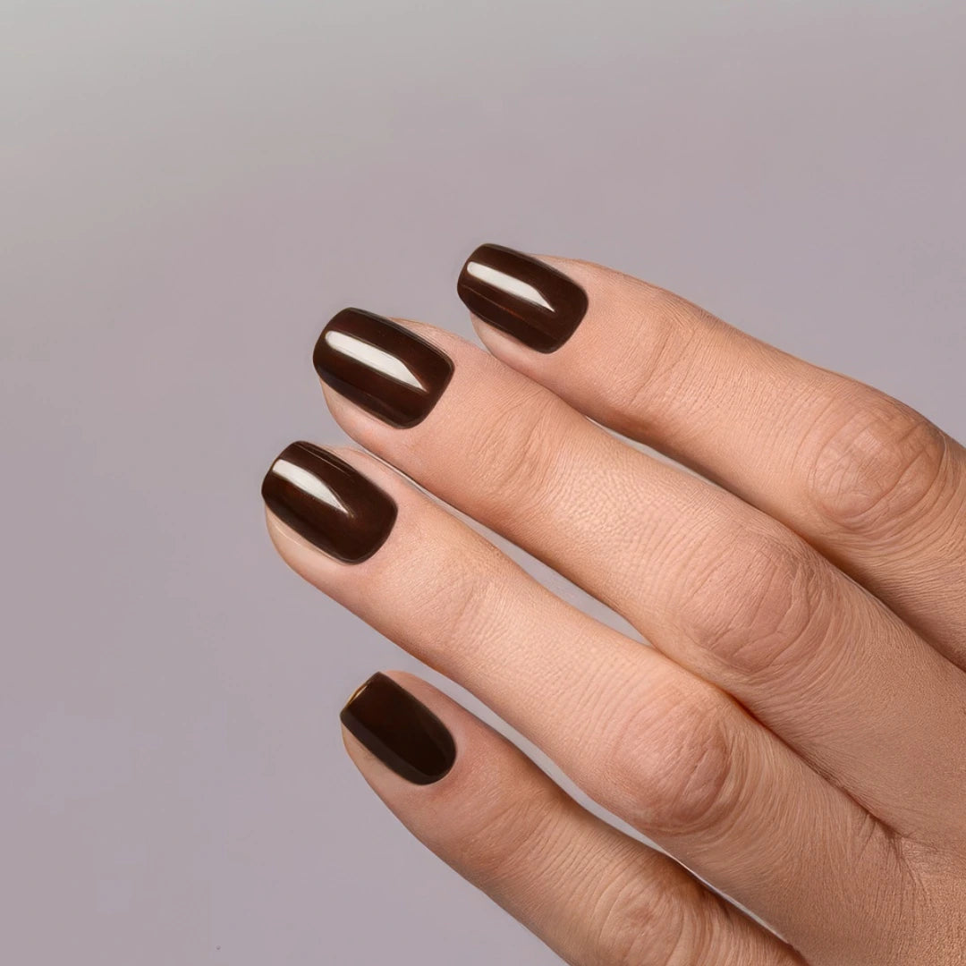 Echo Short Square Softgel Press On Nails (inkl. Klebesticker & Nagelkleber)