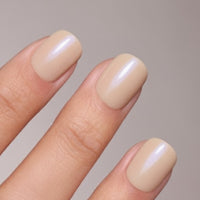 Glazed pearl xs short Softgel Press On Nails (inkl. Klebesticker & Nagelkleber)