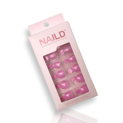 Pink TOE Nails